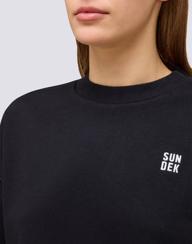 FELPA A GIROCOLLO DEGARZATA