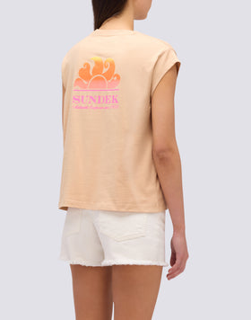 T-SHIRT À IMPRIMÉ DÉGRADÉ