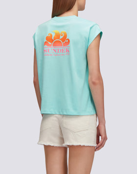 T-SHIRT WITH DEGRADÉ PRINT