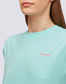 T-SHIRT WITH DEGRADÉ PRINT