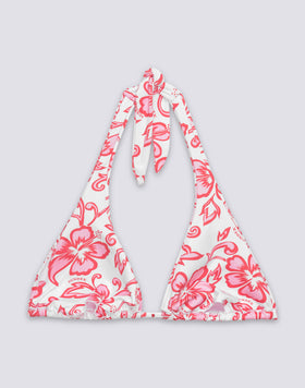 HILA - TOP A TRIANGOLO AMERICANO STAMPA SK23