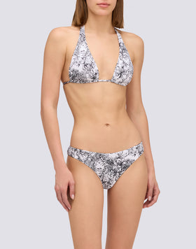 HILA - TOP A TRIANGOLO AMERICANO FLEUR DE JOIE