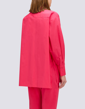 CAMISA DE POPELINA DE MANGA LARGA