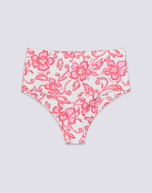 IPANEMA - BIKINI SLIP CULOTTE A VITA ALTA STAMPA SK23