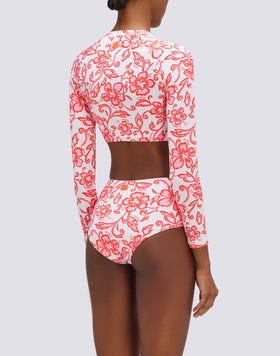 IPANEMA - BIKINI SLIP CULOTTE DE CINTURA ALTA ESTAMPADO SK23