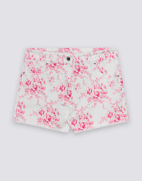 ROSE DE JOIE PATTERNED WOMEN'S SHORTS
