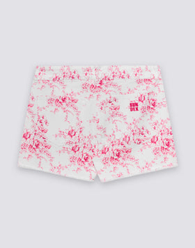 ROSE DE JOIE PATTERNED WOMEN'S SHORTS