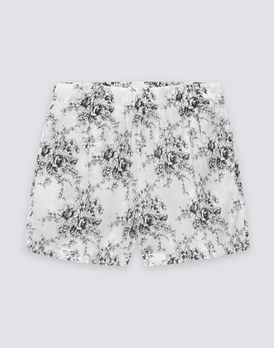 SHORTS DONNA A VITA ELASTICATA FANTASIA ROSE DE JOIE