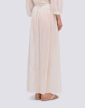 JUPE LONGUE EN VOILE DE COTON