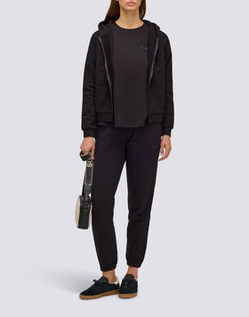 SWEAT À CAPUCHE À FERMETURE ÉCLAIR POUR FEMME