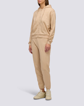 SWEAT À CAPUCHE À FERMETURE ÉCLAIR POUR FEMME