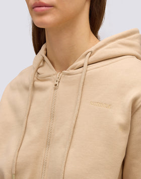 SWEAT À CAPUCHE À FERMETURE ÉCLAIR POUR FEMME