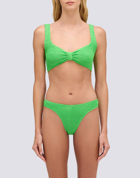 TOP BRALETTE IN TESSUTO GOFFRATO