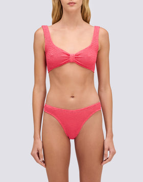 TOP BRALETTE IN TESSUTO GOFFRATO