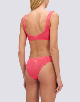 TOP BRALETTE IN TESSUTO GOFFRATO