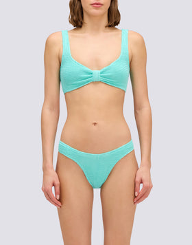 TOP BRALETTE IN TESSUTO GOFFRATO