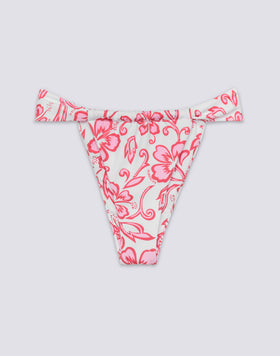 PEM - BAÑADOR DE CINTURA ALTA AJUSTABLE CON ESTAMPADO SK23