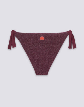 BEA - LUREX BIKINI BOTTOMS WITH ADJUSTABLE SIDES