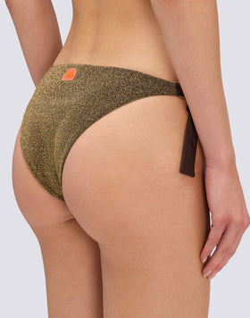 BEA - LUREX BIKINI BOTTOMS WITH ADJUSTABLE SIDES