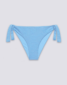 BEA - JACQUARD TERRY CLOTH BIKINI BOTTOMS WITH SK23 PATTERN
