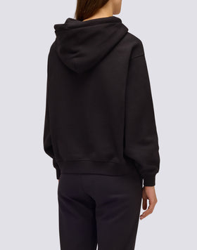 SUDADERA DE MUJER CON CAPUCHA Y INSCRIPCIÓN SUNDEK
