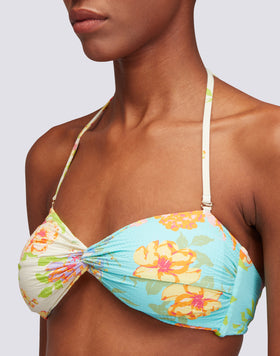 CUARZO - TAPA CON BANDA IMPRESA FLOWER BUNCH