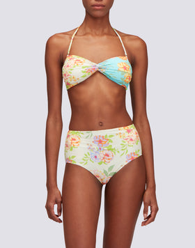 CUARZO - TAPA CON BANDA IMPRESA FLOWER BUNCH