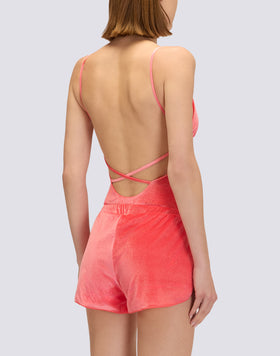 HAYWORTH - MAILLOT DE BAIN SHORT EN VELOURS