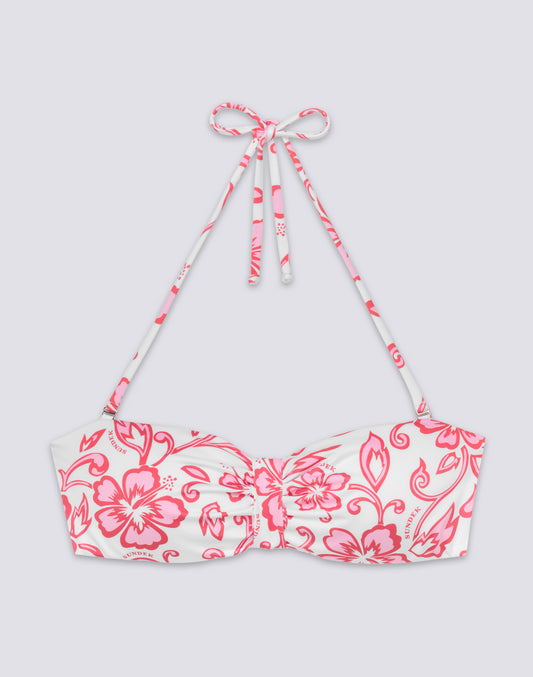 IONI - BIKINI TOP WITH ADJUSTABLE STRAPS BEHIND THE NECK SK23 PRINT