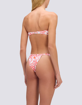 IONI - BIKINI TOP A FASCIA REGOLABILE DIETRO IL COLLO STAMPA SK23