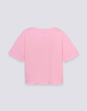 T-SHIRT DONNA CROPPED VINTAGE WASH