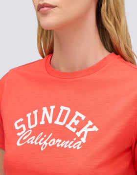 T-SHIRT CROP VINTAGE WASH POUR FEMME