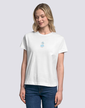 T-SHIRT DONNA STAMPA GOOD VIBES ONLY