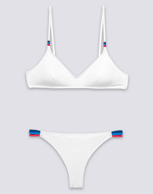 TOP BRALETTE E SLIP BRASILIANA