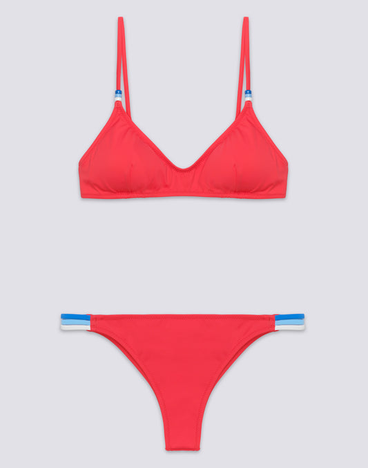 BRALETTE TOP AND BRAZILIAN BOTTOMS
