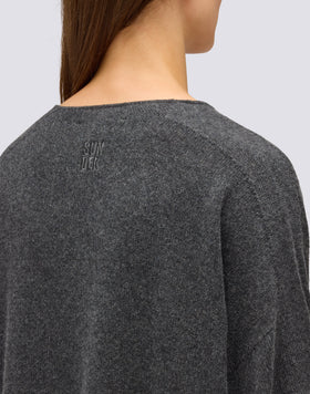 JERSEY DE LANA PARA MUJER CON ESCOTE EN V