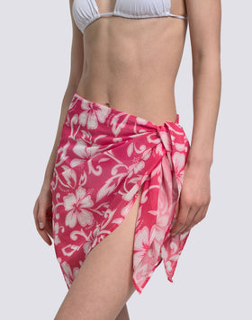 PAREO IN VOILE DI COTONE CON STAMPA SK23