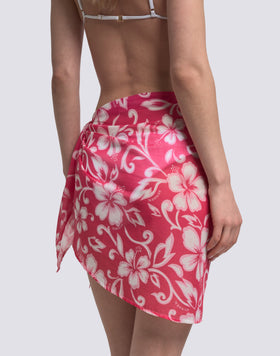 PAREO IN VOILE DI COTONE CON STAMPA SK23