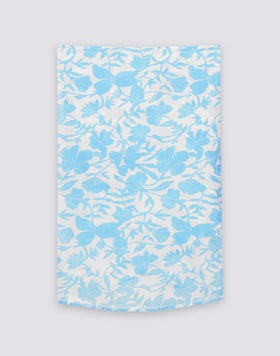 PAREO CON STAMPA PATCHY FLOWERS