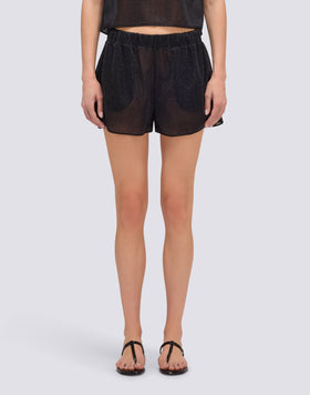SHORTS IN LUREX