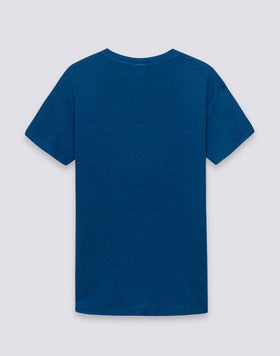 T-SHIRT DONNA A MEZZE MANICHE IN LINO