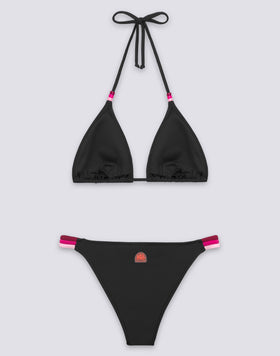JENNIFER TOP A TRIANGOLO E SLIP FISSO ARCOBALENO