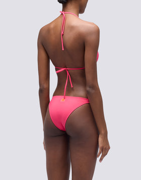 JENNIFER HAUT EN TRIANGLE ET SLIP FIXE ARC-EN-CIEL