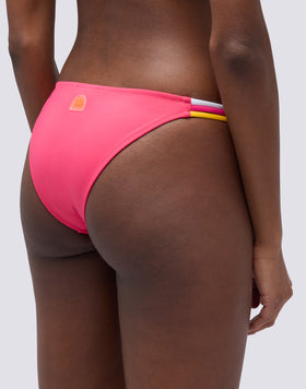 JENNIFER HAUT EN TRIANGLE ET SLIP FIXE ARC-EN-CIEL