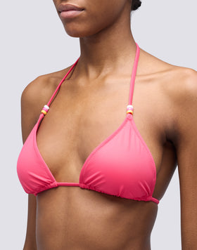 JENNIFER HAUT EN TRIANGLE ET SLIP FIXE ARC-EN-CIEL