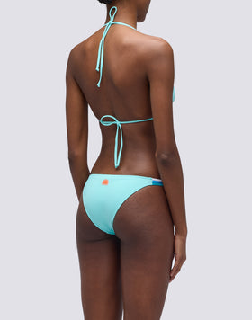 JENNIFER HAUT EN TRIANGLE ET SLIP FIXE ARC-EN-CIEL