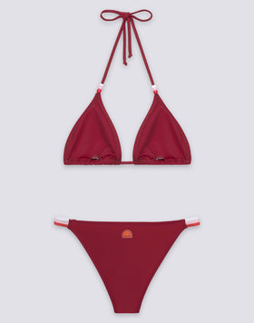 JENNIFER TOP A TRIANGOLO E SLIP FISSO ARCOBALENO