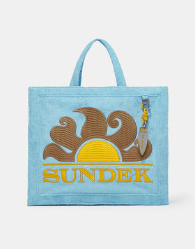 LARGE TOWELLING TOTE BAG