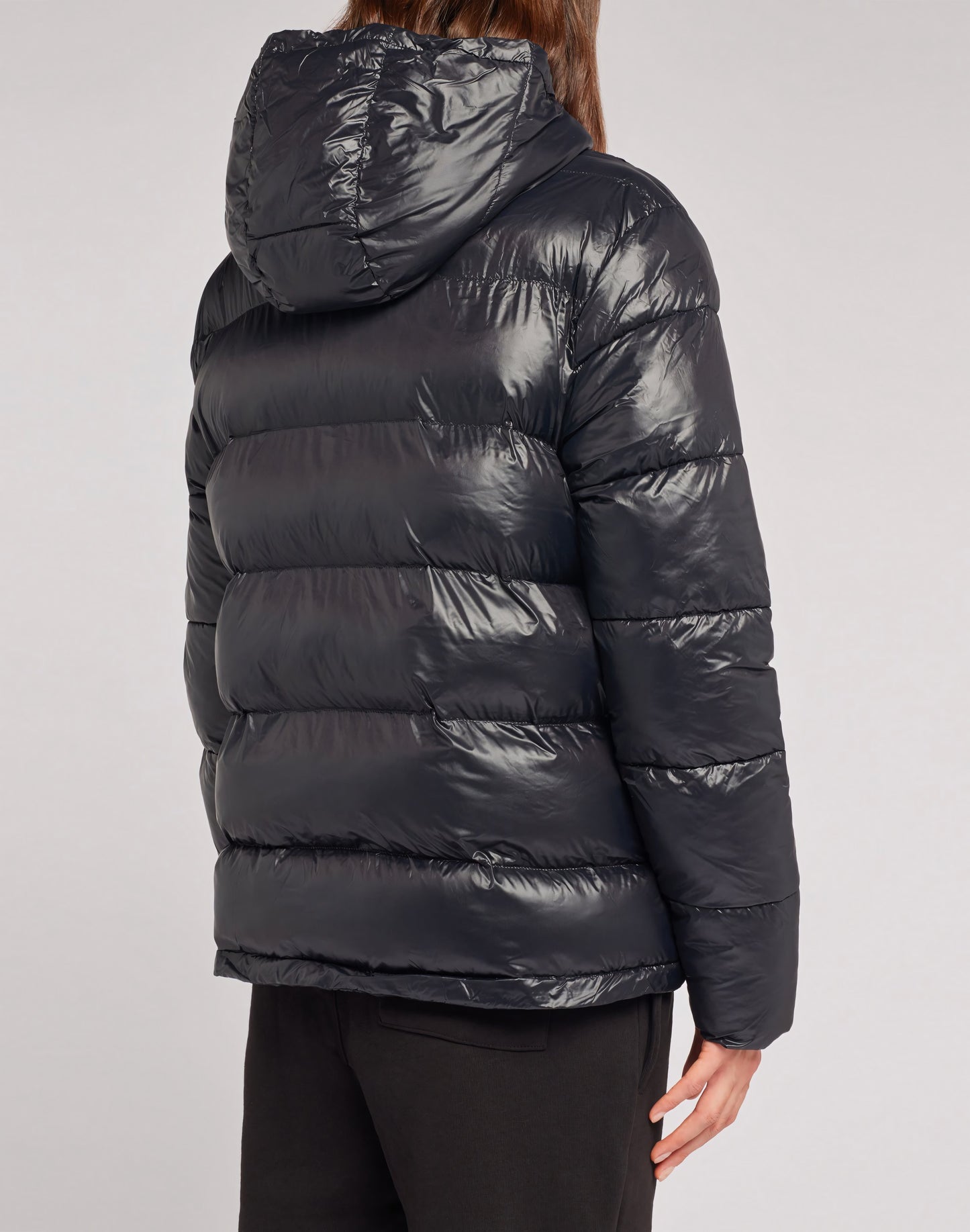 HOODED PUFFED JACKET