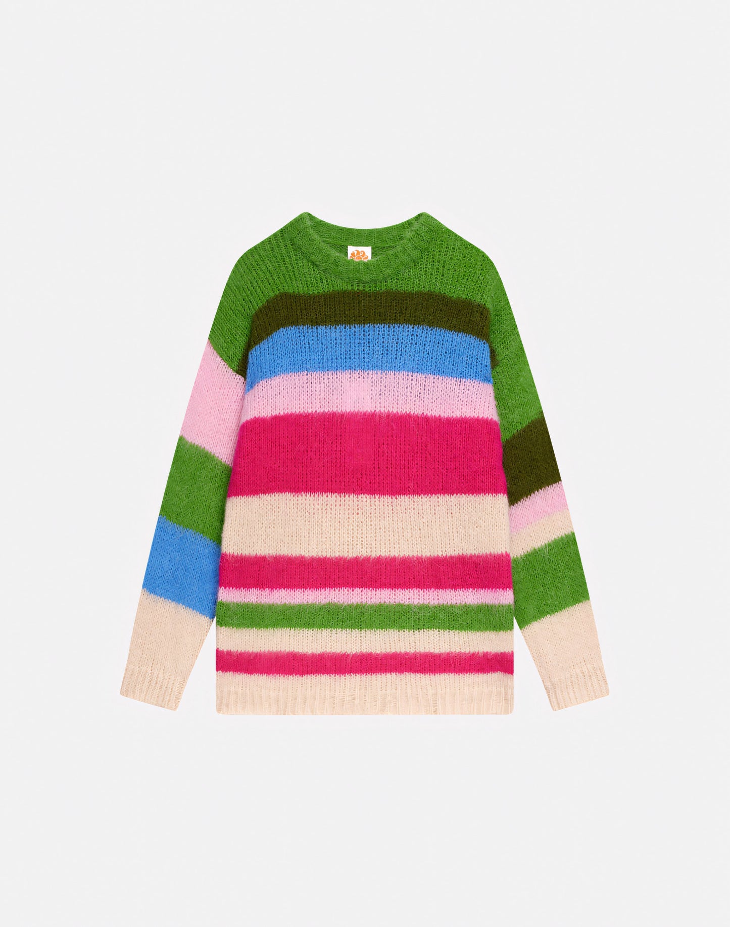 MULTICOLOUR CREW-NECK JUMPER